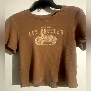 Women’s “ Cali Riders / Los Angeles “ Crop Top, size Large
